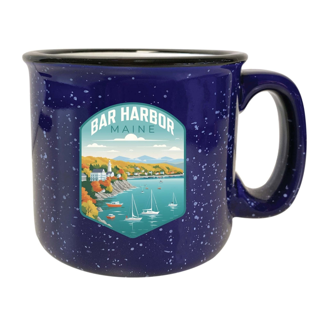 Bar Harbor Maine Design A Souvenir 16 oz Ceramic camping mug Image 6