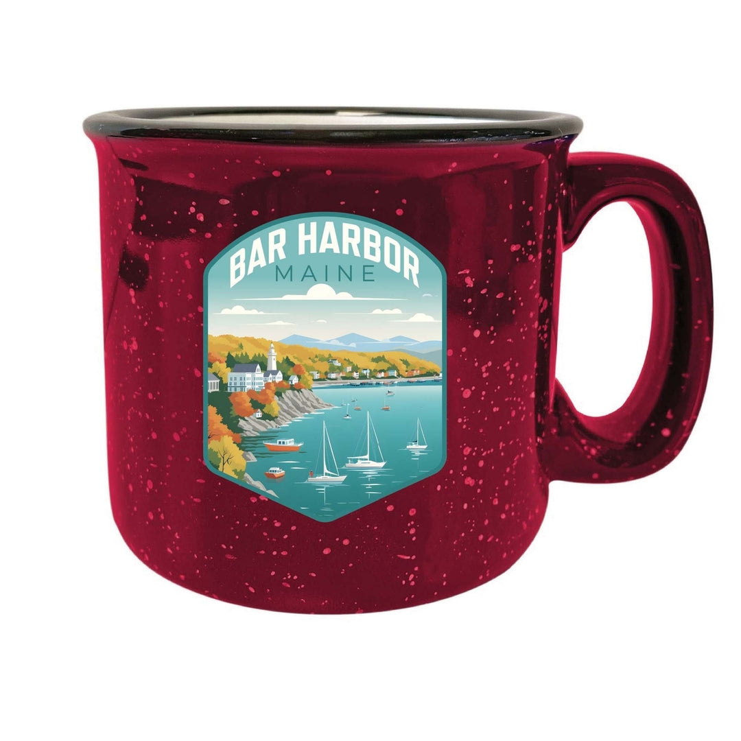 Bar Harbor Maine Design A Souvenir 16 oz Ceramic camping mug Image 7