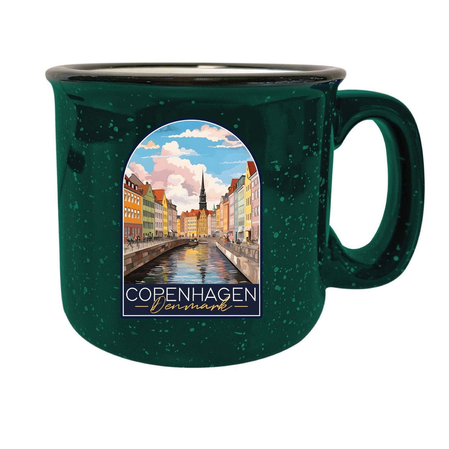 Copenhagen Denmark Design B Souvenir 16 oz Ceramic camping mug Image 1