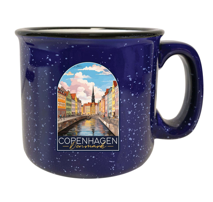 Copenhagen Denmark Design B Souvenir 16 oz Ceramic camping mug Image 2