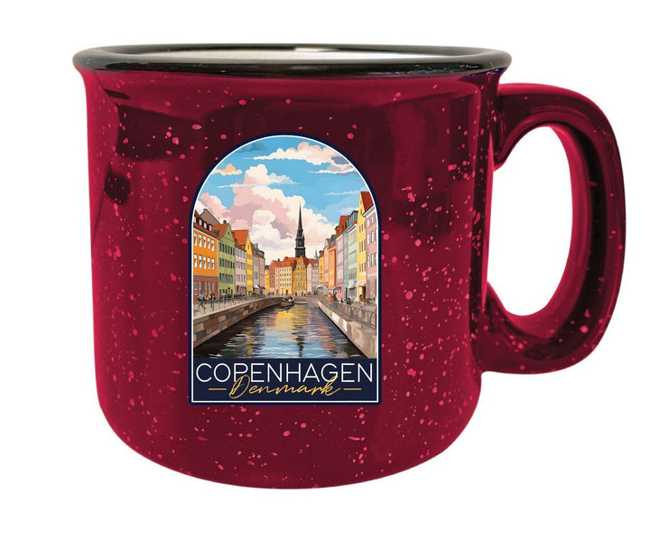 Copenhagen Denmark Design B Souvenir 16 oz Ceramic camping mug Image 1