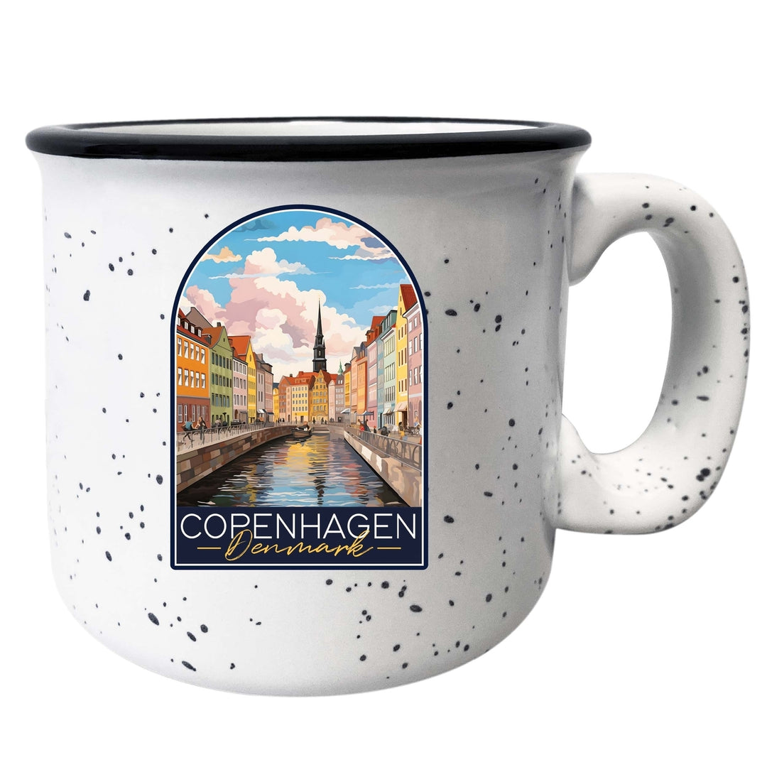 Copenhagen Denmark Design B Souvenir 16 oz Ceramic camping mug Image 4