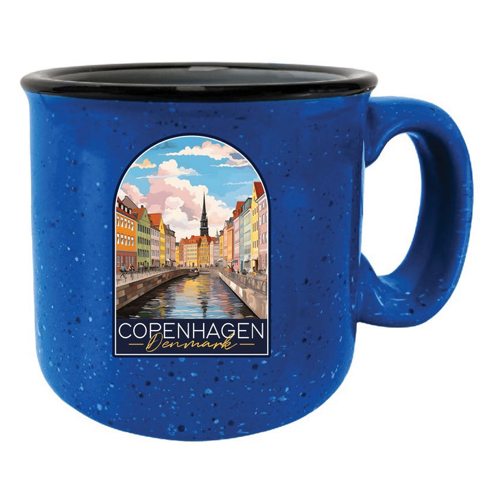 Copenhagen Denmark Design B Souvenir 16 oz Ceramic camping mug Image 4