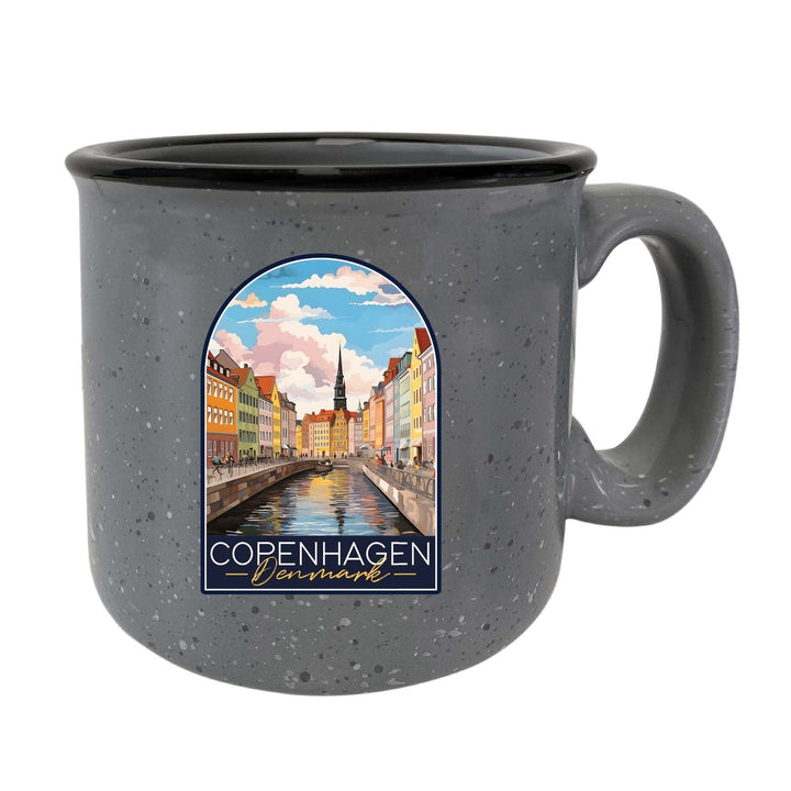 Copenhagen Denmark Design B Souvenir 16 oz Ceramic camping mug Image 7