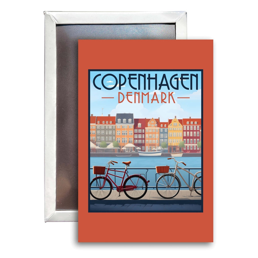 Copenhagen Denmark Design C Souvenir 2x3-Inch Fridge Magnet Image 1