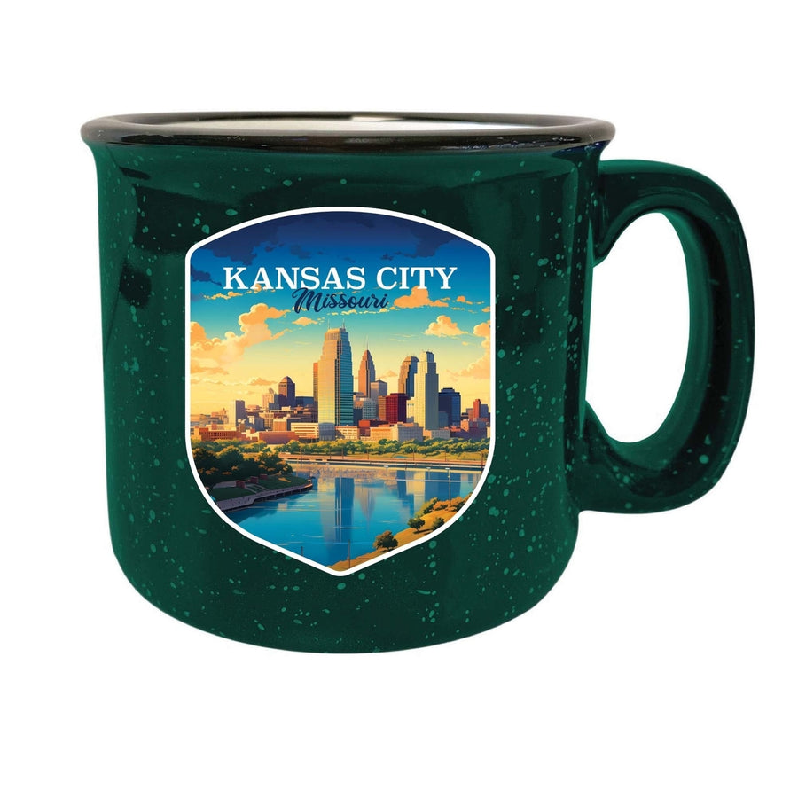 Kansas City Missouri Design A Souvenir 16 oz Ceramic camping mug Image 1