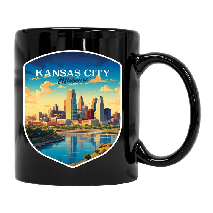 Kansas City Missouri Design A Souvenir 12 oz Ceramic Coffee Mug Image 1