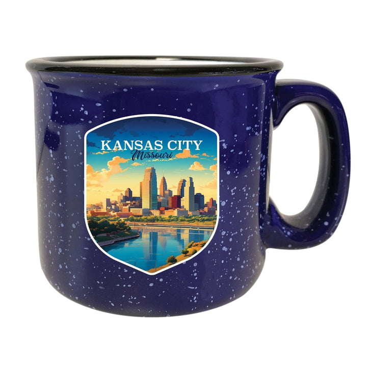 Kansas City Missouri Design A Souvenir 16 oz Ceramic camping mug Image 2