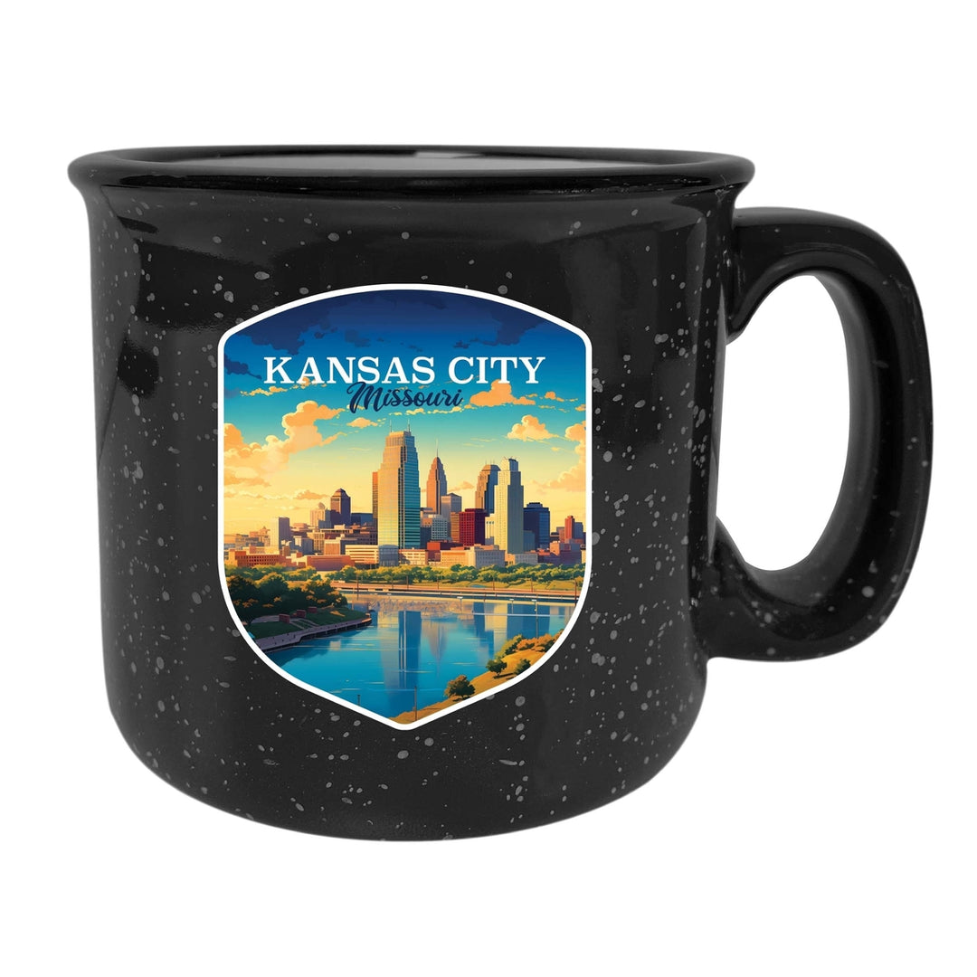 Kansas City Missouri Design A Souvenir 16 oz Ceramic camping mug Image 4