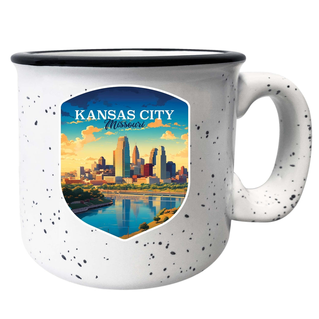 Kansas City Missouri Design A Souvenir 16 oz Ceramic camping mug Image 6