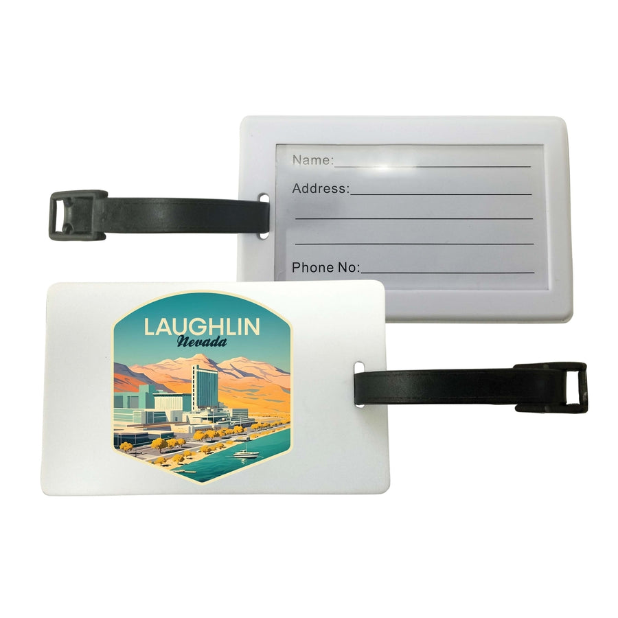 Laughlin Nevada Design A Souvenir Luggage Tag Image 1