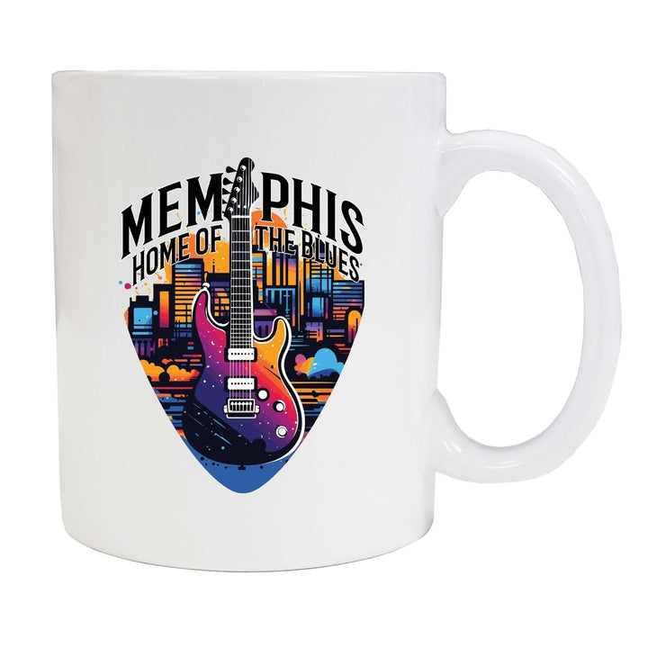 Memphis Tennessee Design B Souvenir 12 oz Ceramic Coffee Mug Image 1