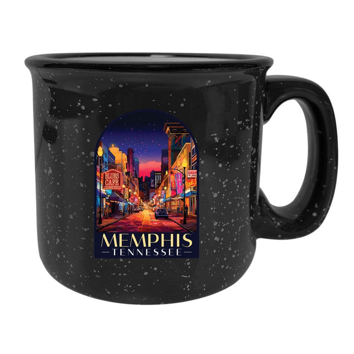 Memphis Tennessee Design C Souvenir 16 oz Ceramic camping mug Image 2