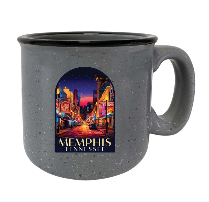 Memphis Tennessee Design C Souvenir 16 oz Ceramic camping mug Image 4