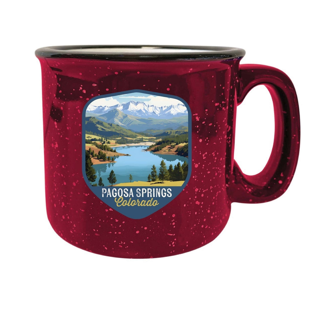 Pagosa Springs Colorado Design B Souvenir 16 oz Ceramic camping mug Image 3