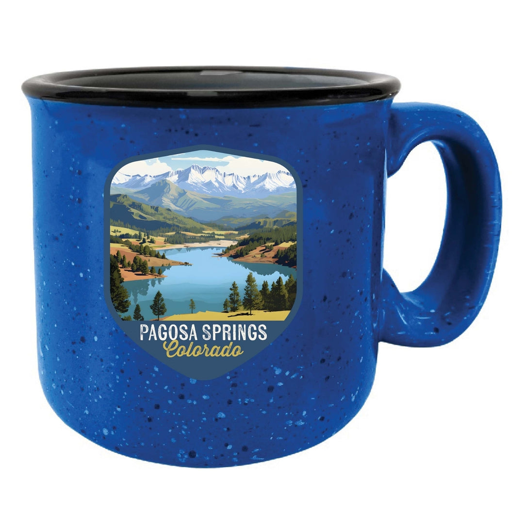 Pagosa Springs Colorado Design B Souvenir 16 oz Ceramic camping mug Image 4