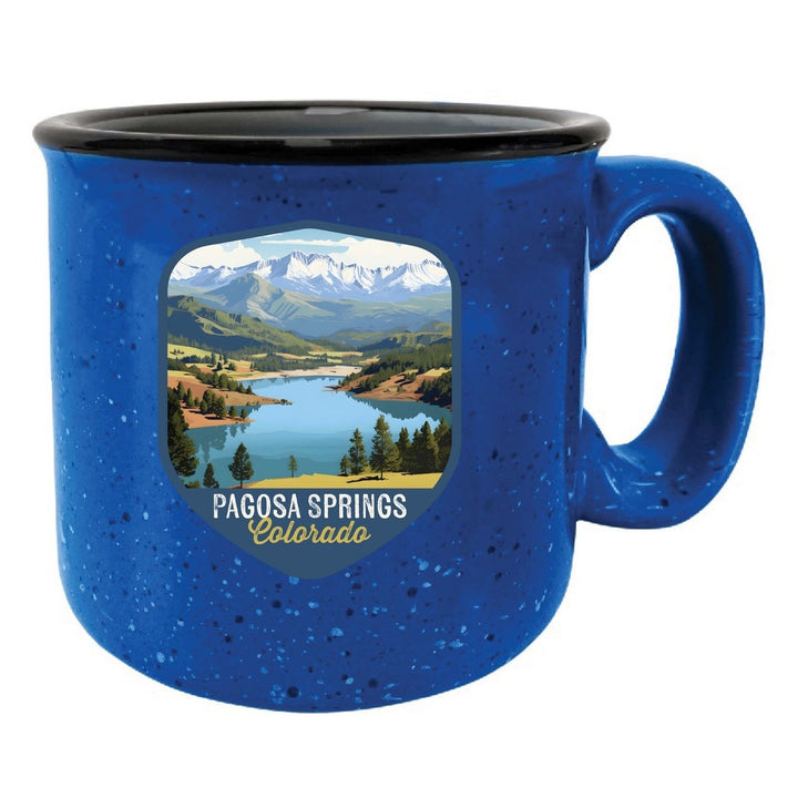 Pagosa Springs Colorado Design B Souvenir 16 oz Ceramic camping mug Image 1