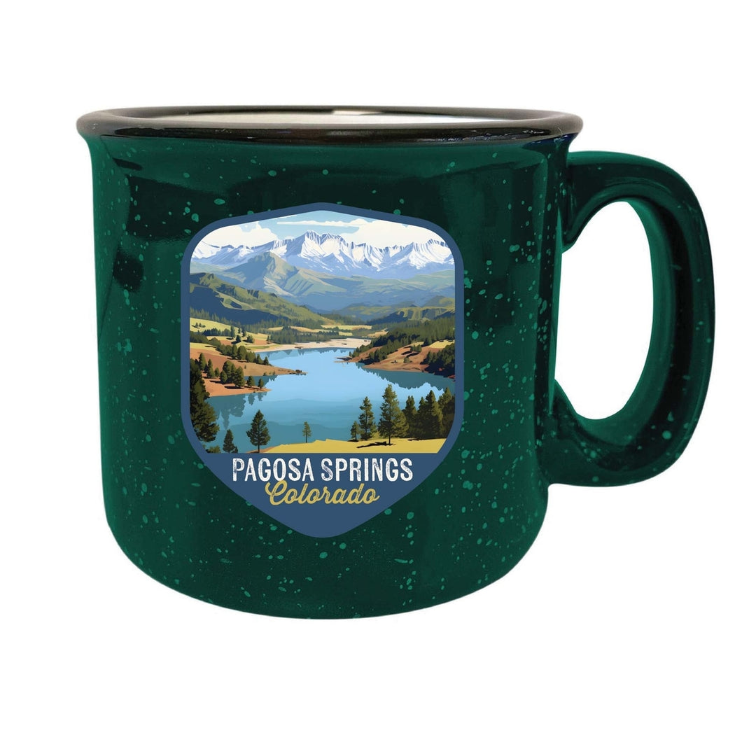 Pagosa Springs Colorado Design B Souvenir 16 oz Ceramic camping mug Image 7