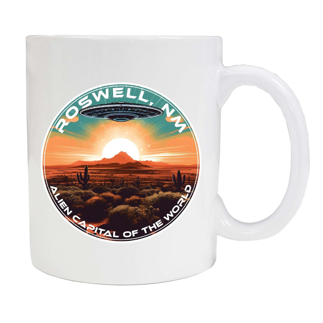 Roswell Mexico Design A Souvenir 12 oz Ceramic Coffee Mug Image 1