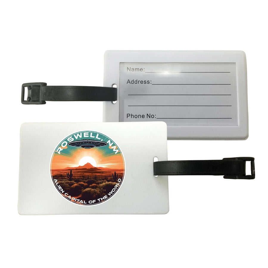 Roswell Mexico Design A Souvenir Luggage Tag Image 1