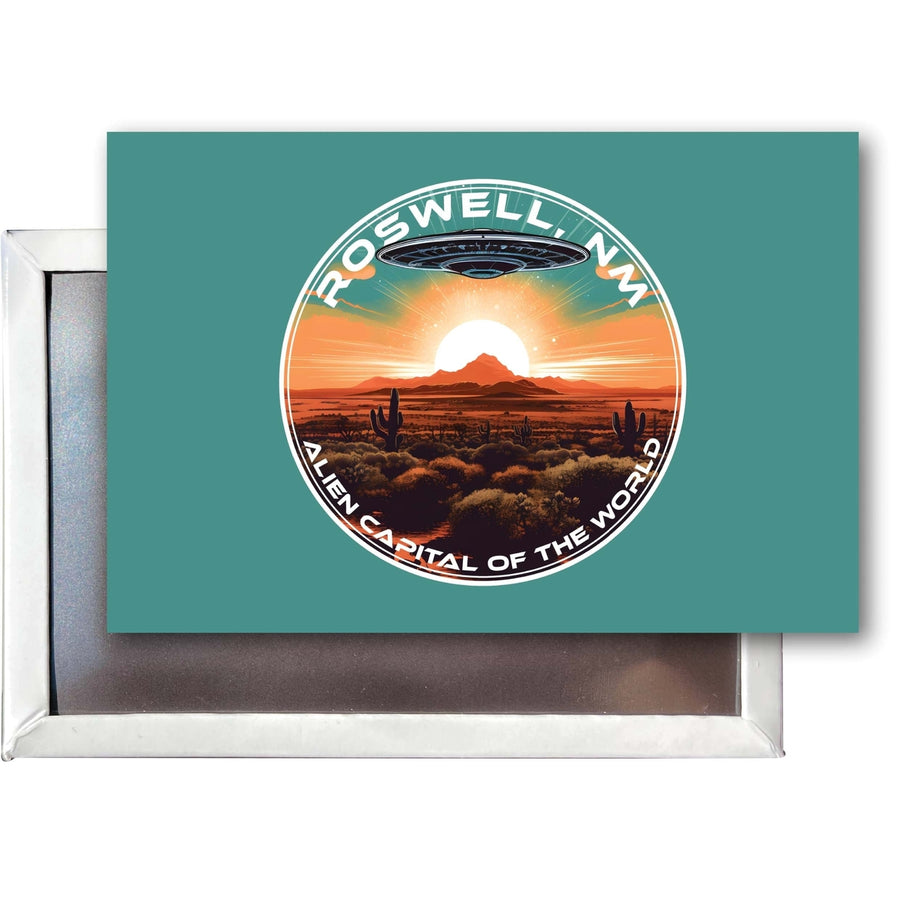 Roswell Mexico Design A Souvenir Refrigerator Magnet 2.5"X3.5" Image 1