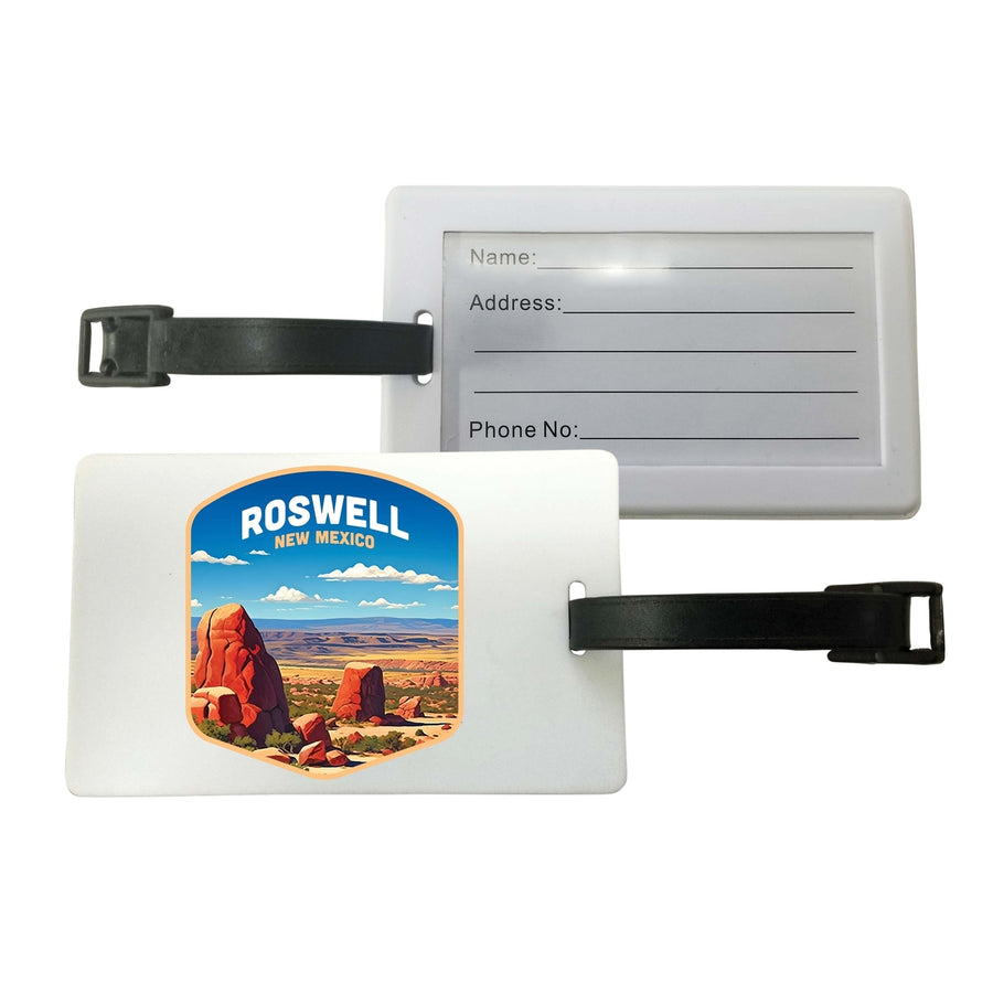 Rowell Mexico Design B Souvenir Luggage Tag Image 1