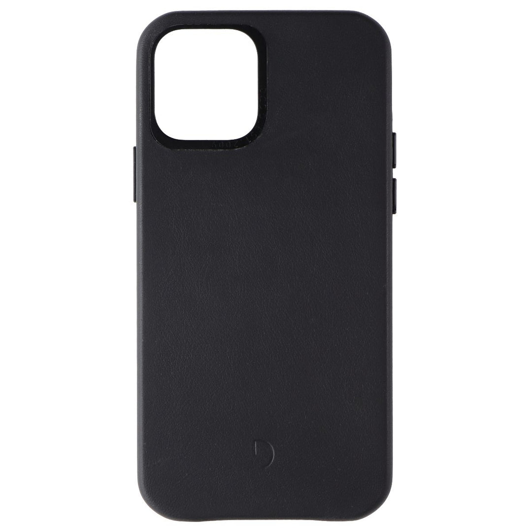 DECODED Back Cover Leather Case for MagSafe for iPhone 12/iPhone 12 Pro - Black Image 2