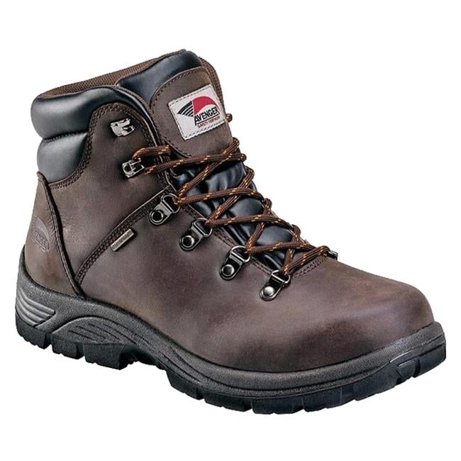 FSI Nautilus Avenger Mens 6in Soft Toe EH Work Boots Brown A7625 Waterproof Image 1