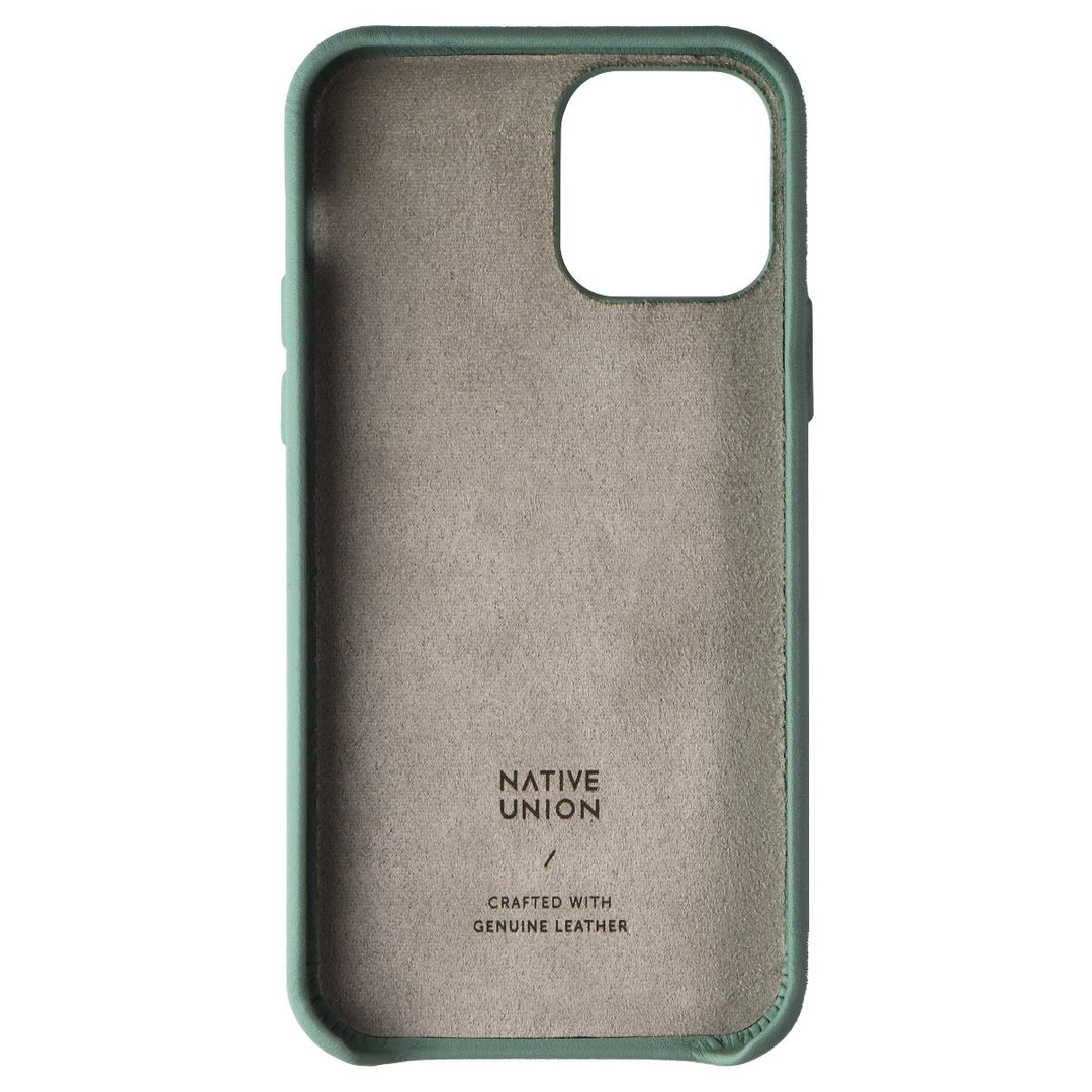 Native Union Clic Classic Series Case for Apple iPhone 12 and 12 Pro - Sage Green Image 3