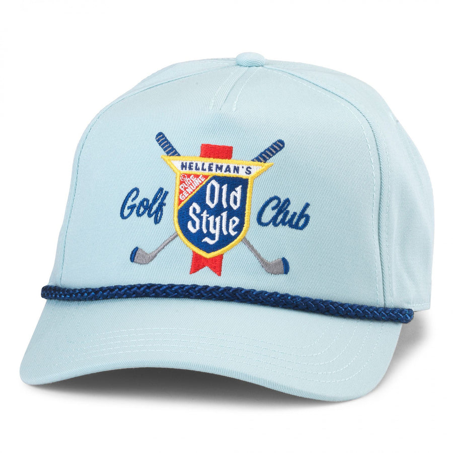 Old Style Beer Golf Club Snapback Rope Hat Image 1