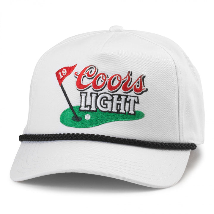 Coors Light Golf Hole 19 Rope Hat Image 1