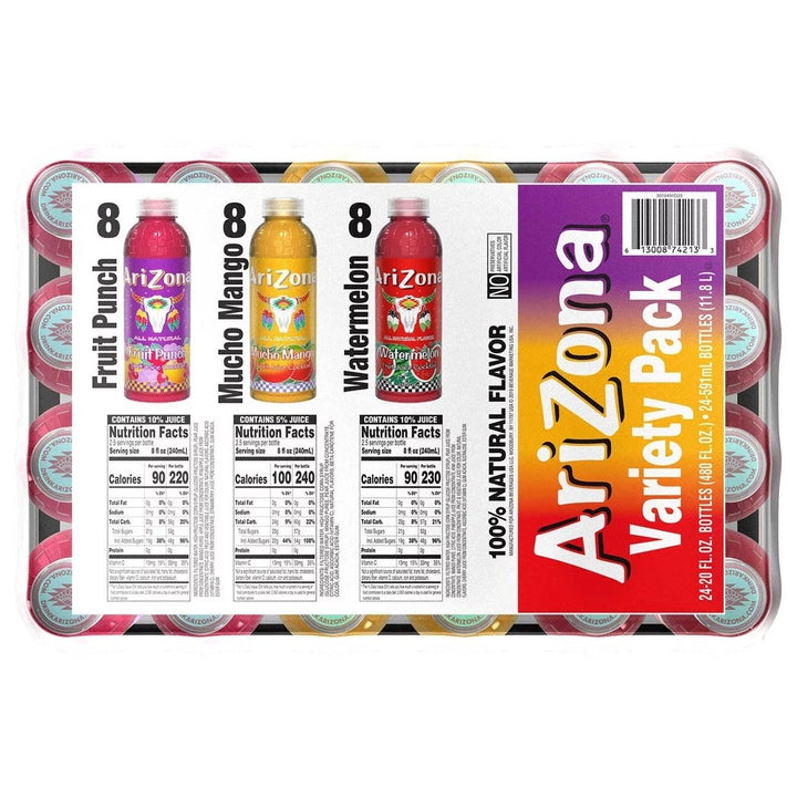 Arizona Juice Variety Pack (20 Ounce ea.24 Pack) Image 4