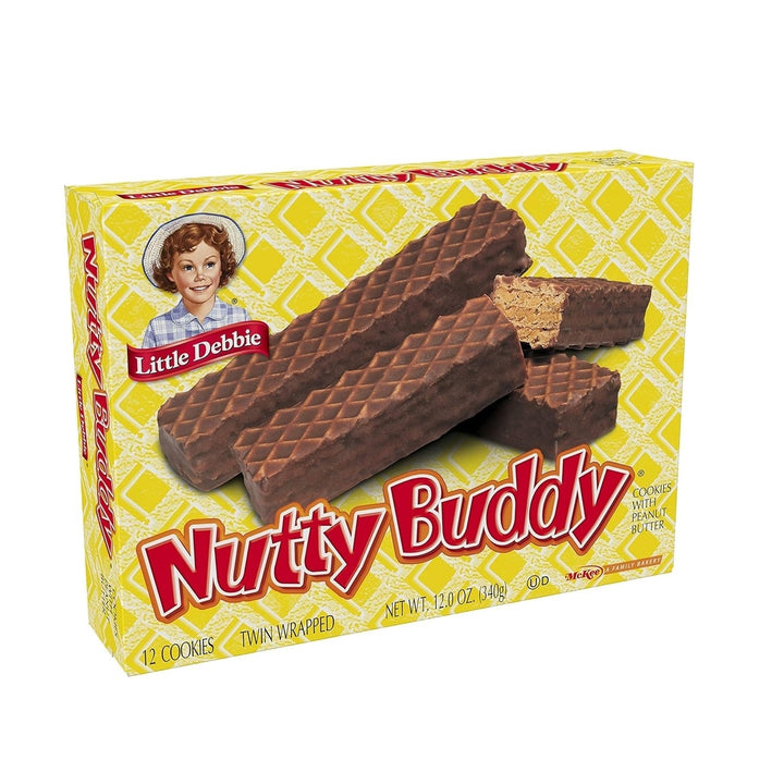 Little Debbie Nutty Buddy Bars 2.1 Ounce (24 Pack) Image 2