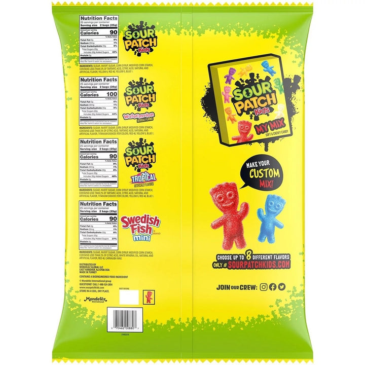 Sour Patch Kids and Swedish Fish Mini Soft and Chewy Candy Variety (200 Count) Image 4