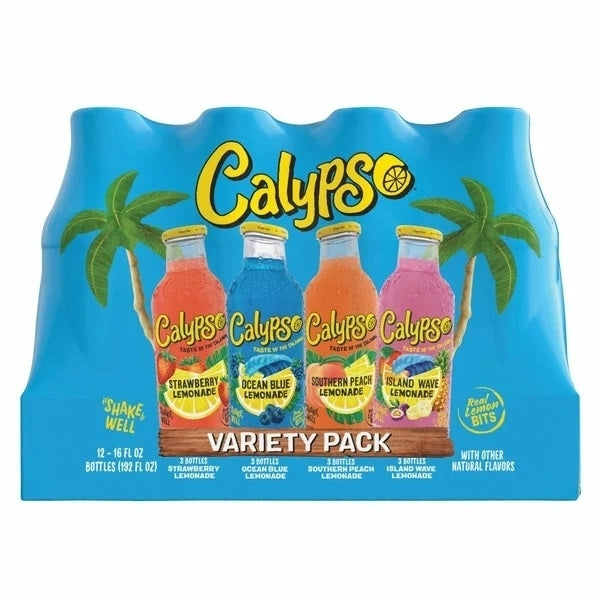 Calypso Lemonade Variety16 Fluid Ounce (Pack of 12) Image 1