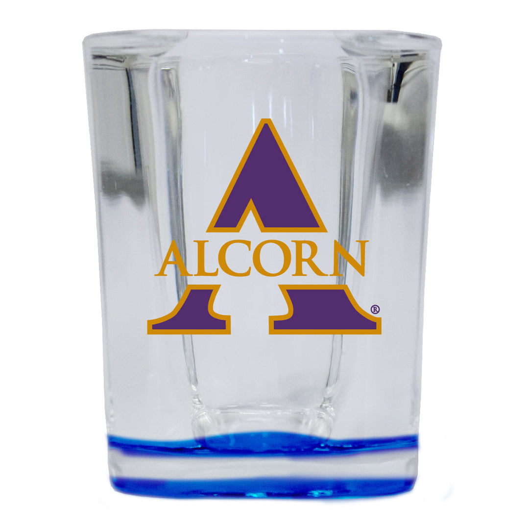 Alcorn State Braves 2 Ounce Shot Glass Square Officially Licensed Collegiate Product Image 4