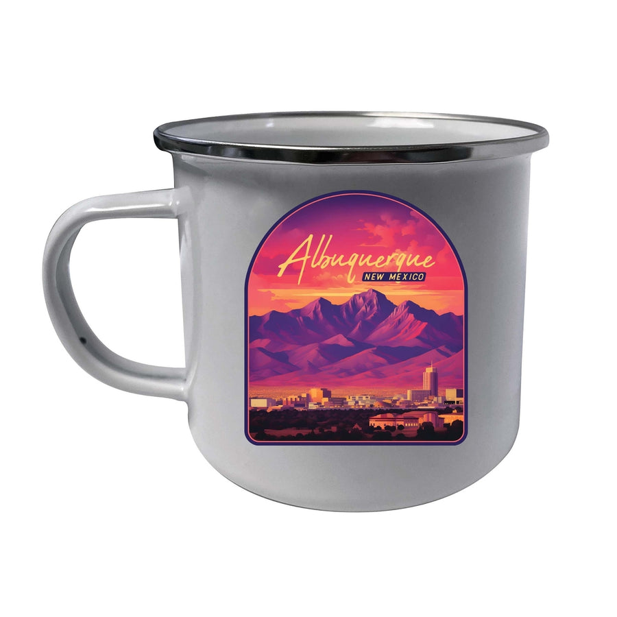 Alburqueque Mexico Design B Souvenir Tin Camper Coffee Mug Image 1