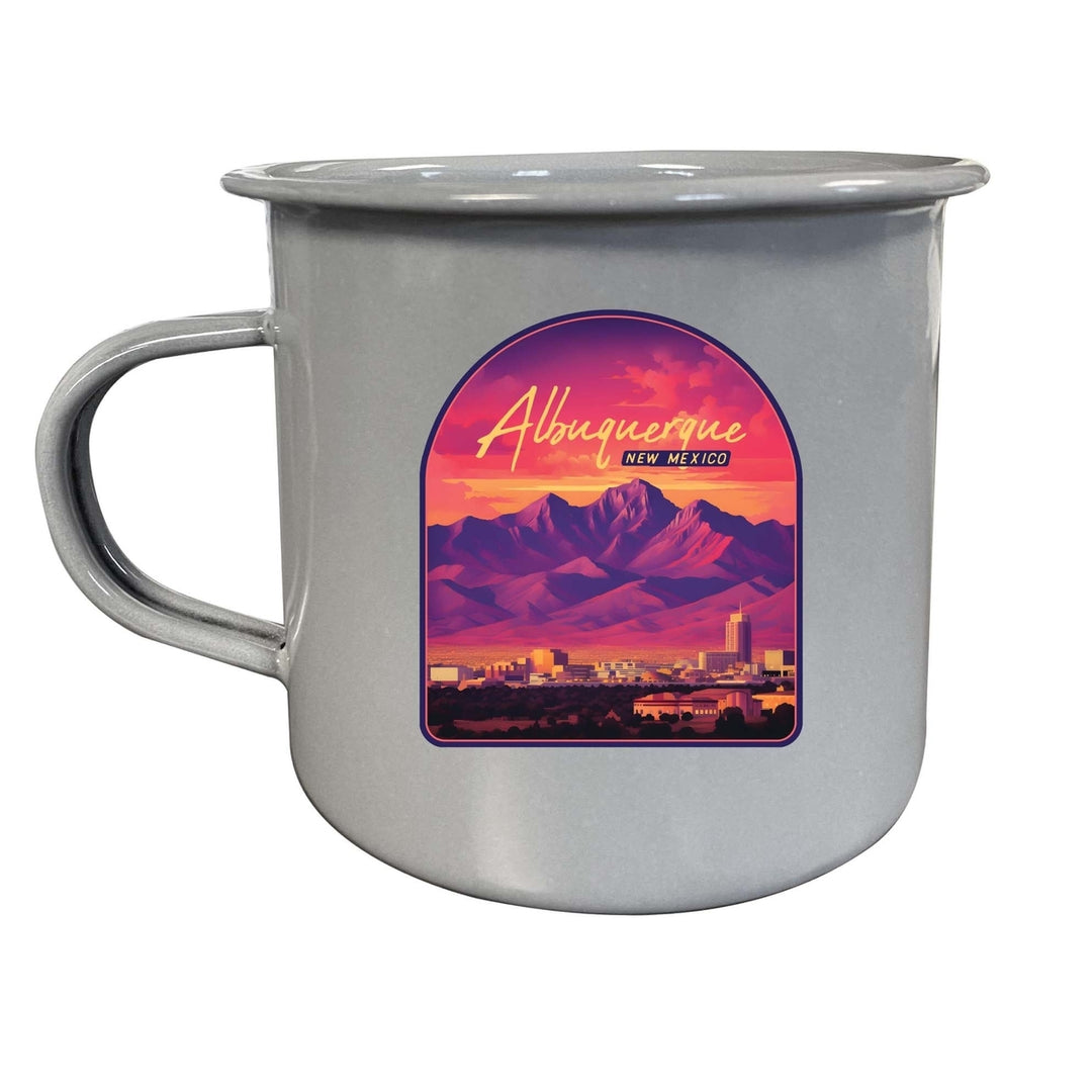 Alburqueque Mexico Design B Souvenir Tin Camper Coffee Mug Image 2