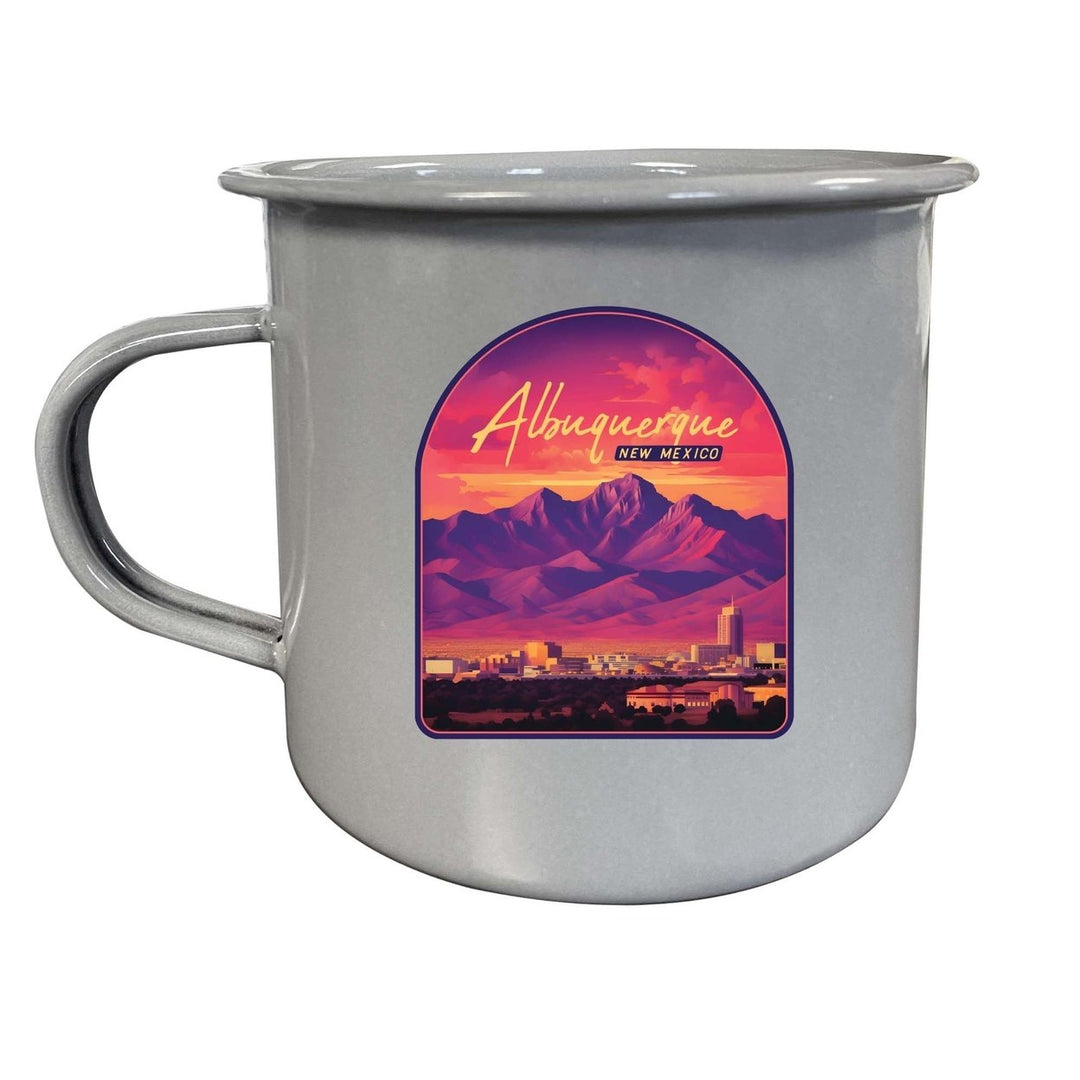 Alburqueque Mexico Design B Souvenir Tin Camper Coffee Mug Image 1