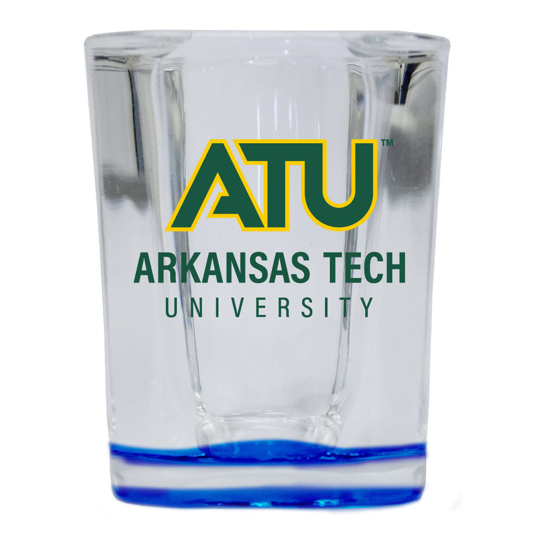 Arkansas Tech University 2 Ounce Shot Glass Square Officially Licensed Collegiate Product Image 4