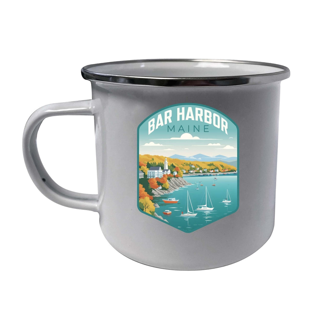 Bar Harbor Maine Design A Souvenir Tin Camper Coffee Mug Image 2