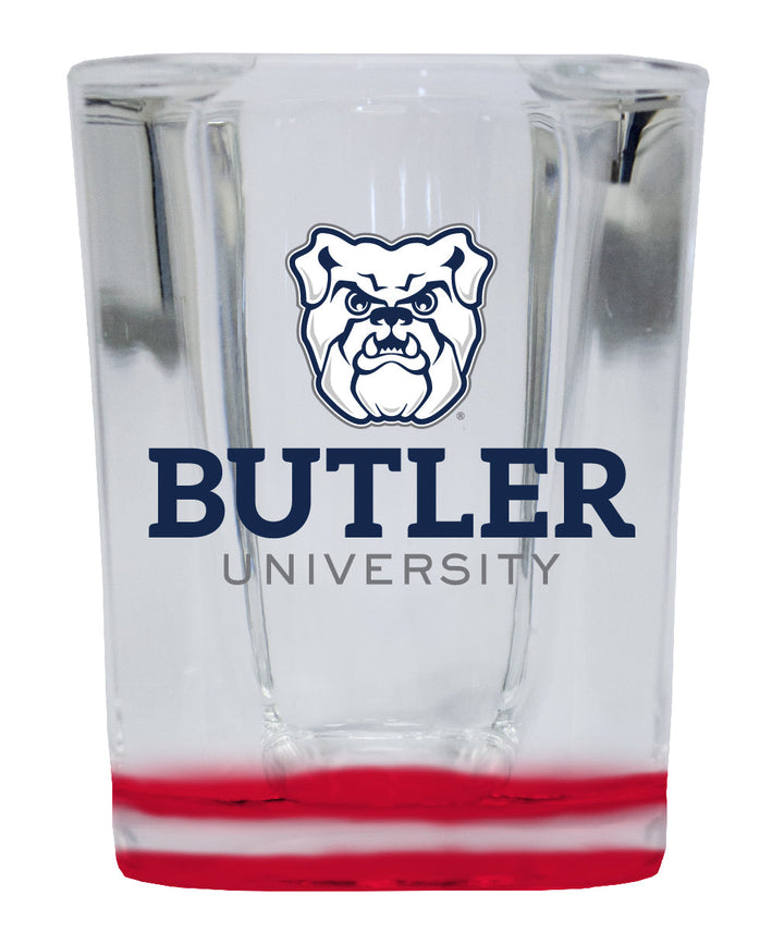 Butler Bulldogs 2 Ounce Shot Glass Square Officially Licensed Collegiate Product Image 2