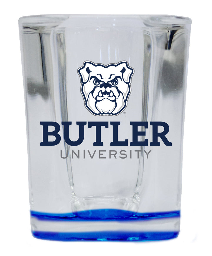 Butler Bulldogs 2 Ounce Shot Glass Square Officially Licensed Collegiate Product Image 4