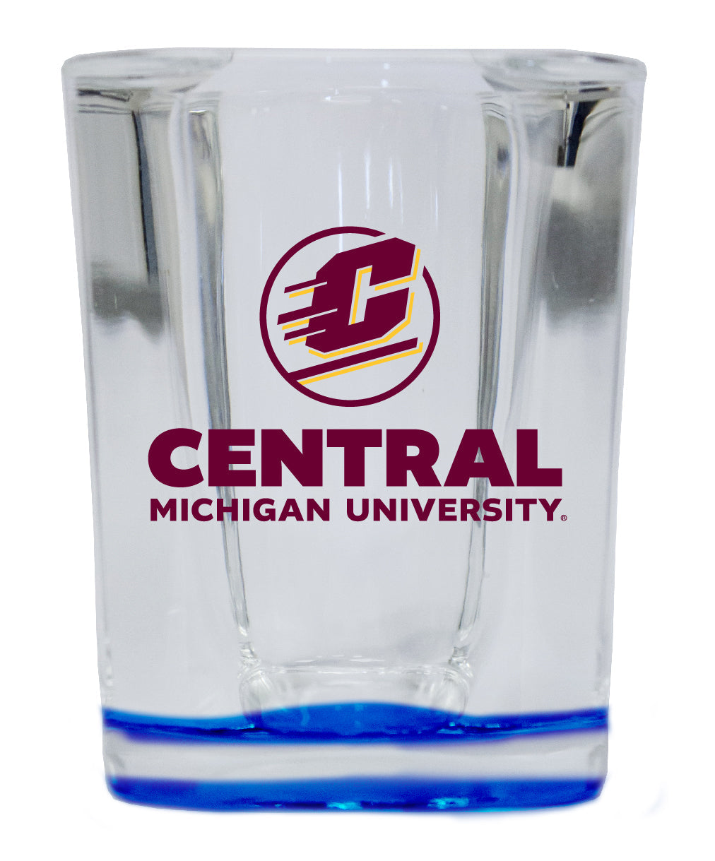 Central Michigan University 2 Ounce Shot Glass Square Officially Licensed Collegiate Product Image 4