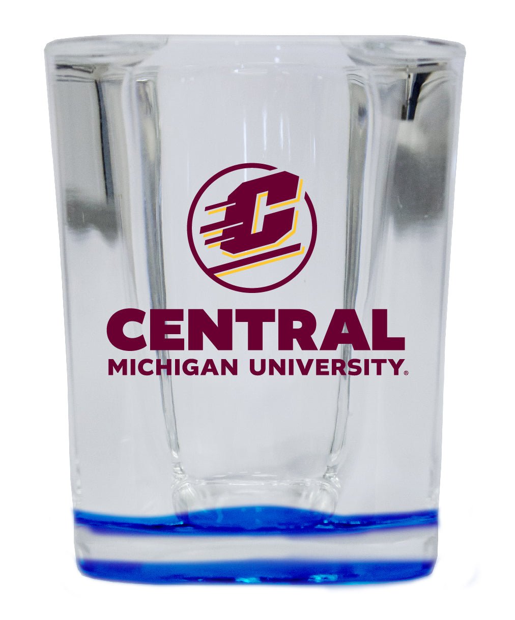 Central Michigan University 2 Ounce Shot Glass Square Officially Licensed Collegiate Product Image 1