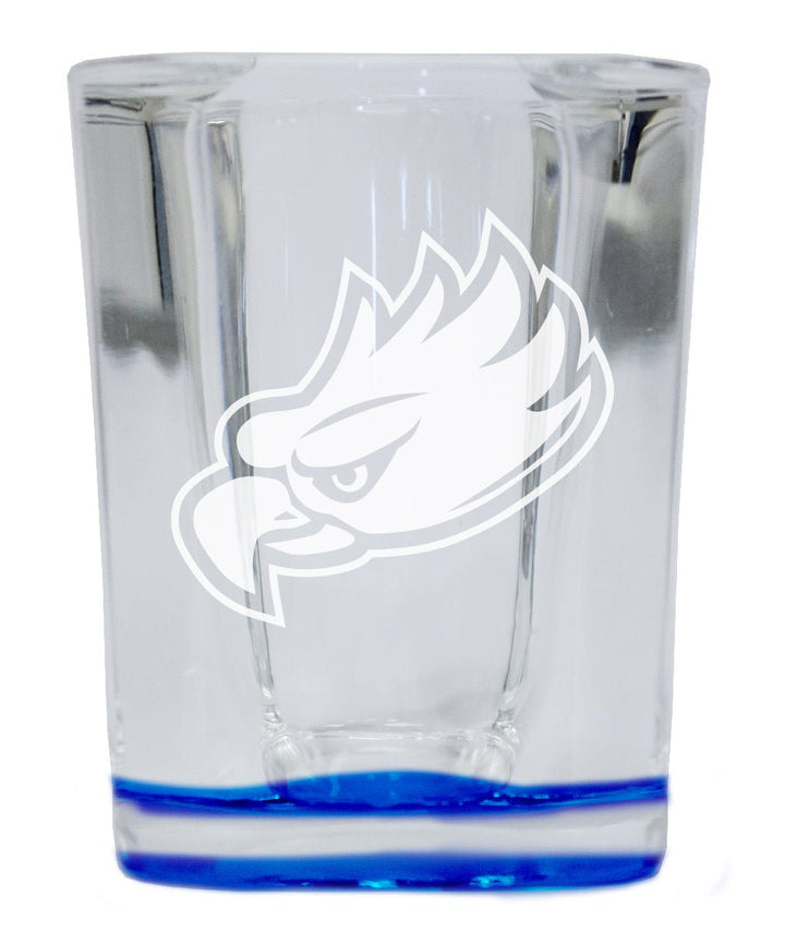 Florida Gulf Coast Eagles 2 Ounce Engraved Shot Glass Square Officially Licensed Collegiate Product Image 4