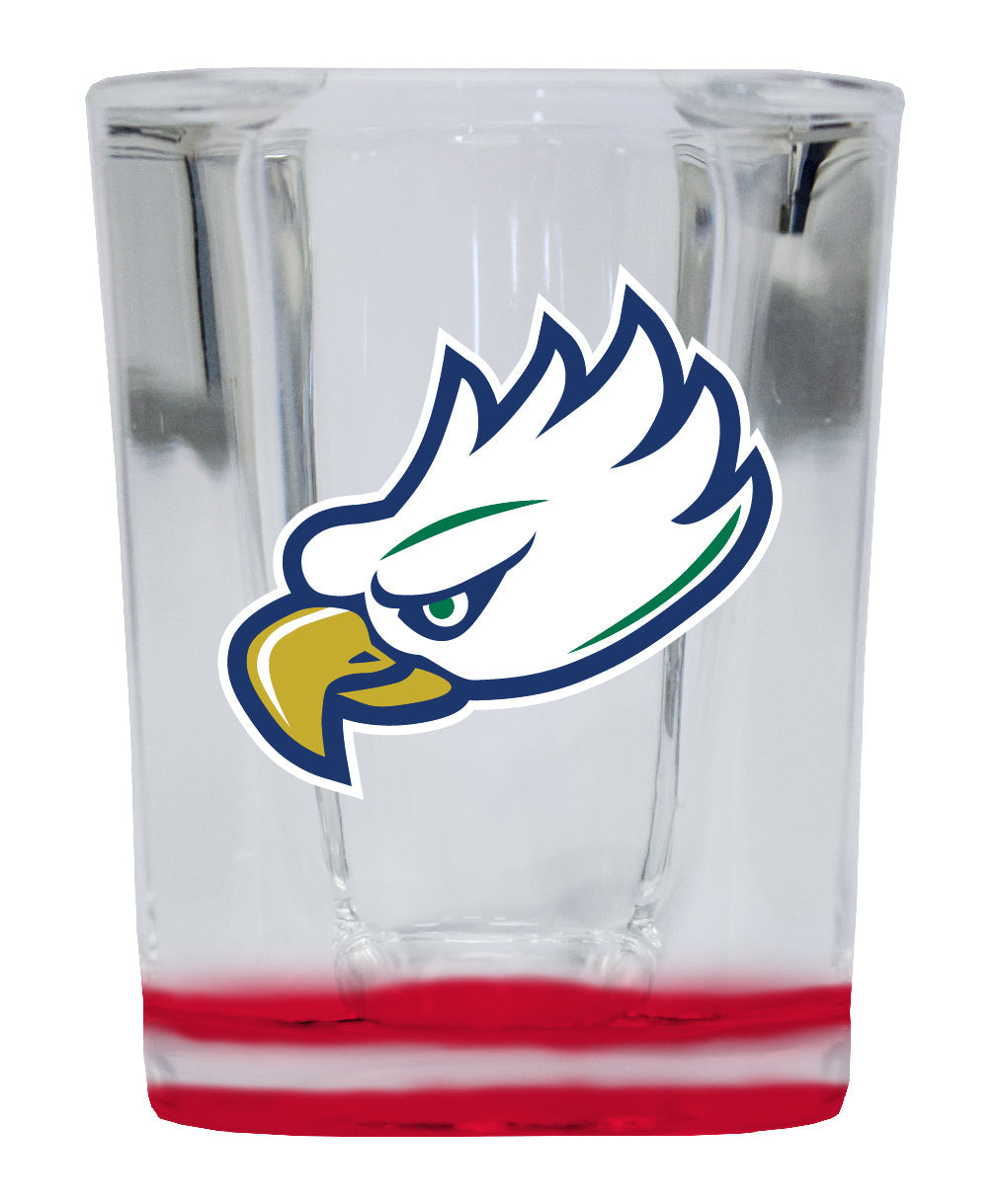 Florida Gulf Coast Eagles 2 Ounce Shot Glass Square Officially Licensed Collegiate Product Image 1