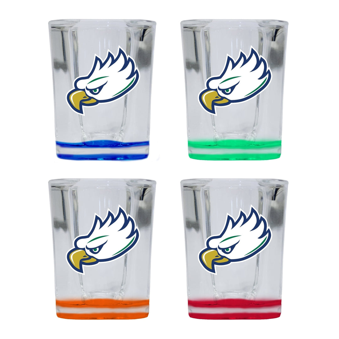 Florida Gulf Coast Eagles 2 Ounce Shot Glass Square Officially Licensed Collegiate Product Image 4