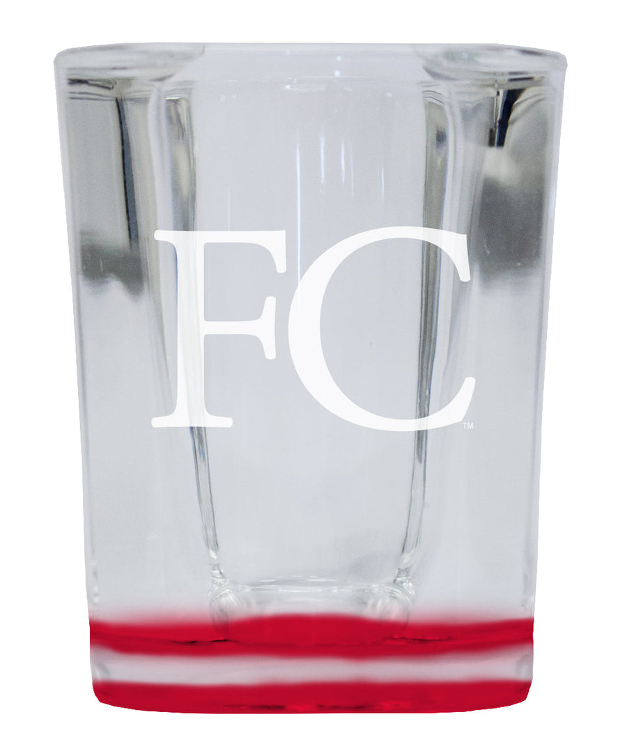 Ferrum College 2 Ounce Engraved Shot Glass Square Officially Licensed Collegiate Product Image 1