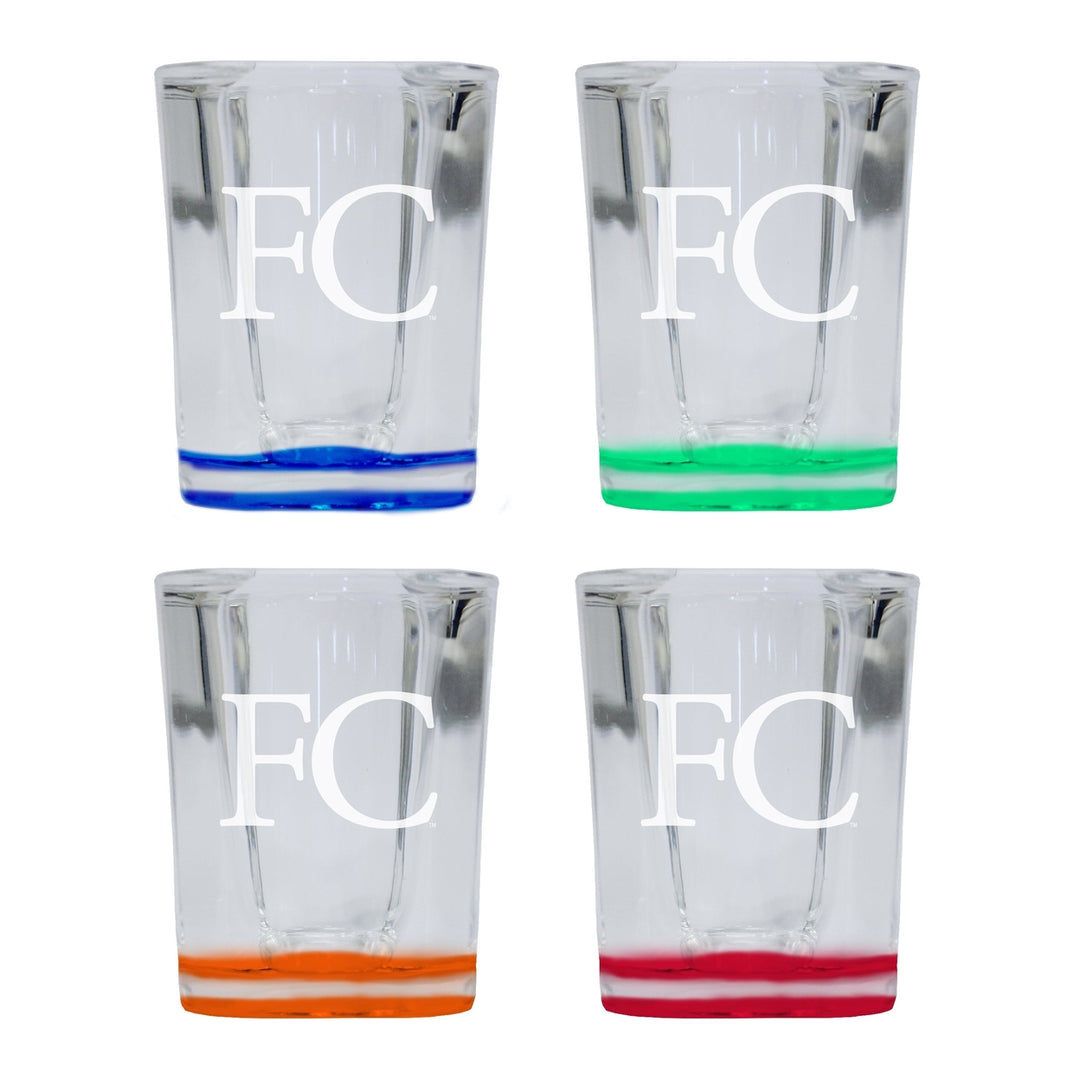 Ferrum College 2 Ounce Engraved Shot Glass Square Officially Licensed Collegiate Product Image 4